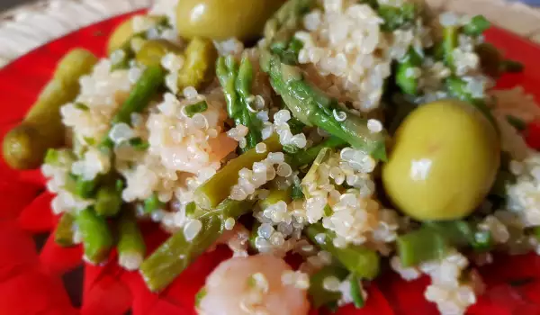 Mediterraanse quinoa salade