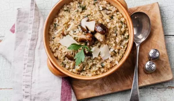 risotto met Arborio rijst