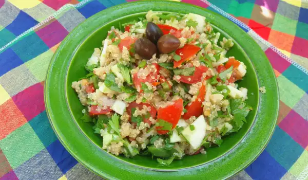 Tabouleh salade met quinoa