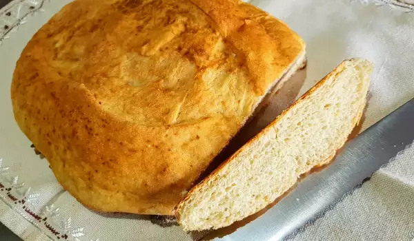 Rustiek brood met baksoda korst