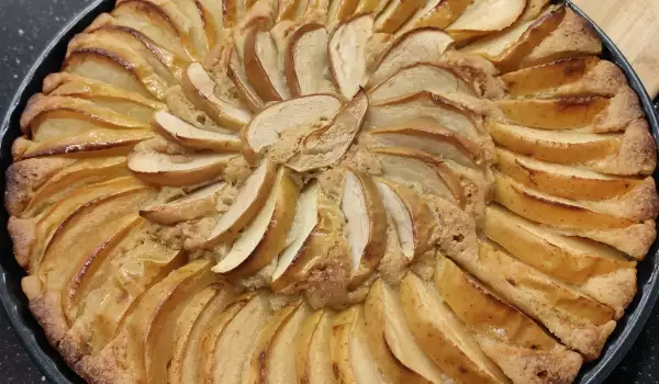 Klassieke Duitse appeltaart