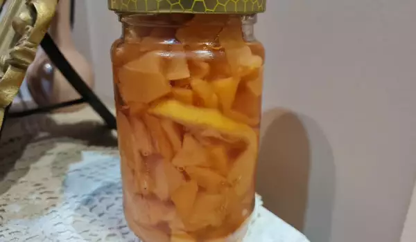 Servische jam met kweepeer en appel
