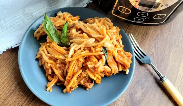Spaghetti uit de Crock-Pot