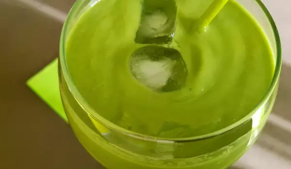 Gezonde groene smoothie