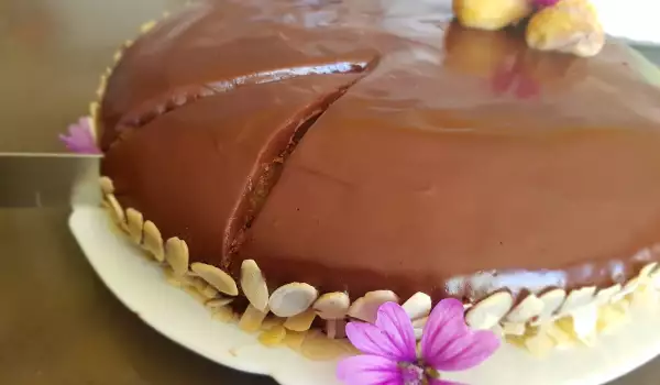 Chocolade rum cake
