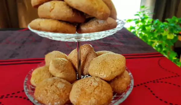 Paaskoekjes met sinaasappelsmaak