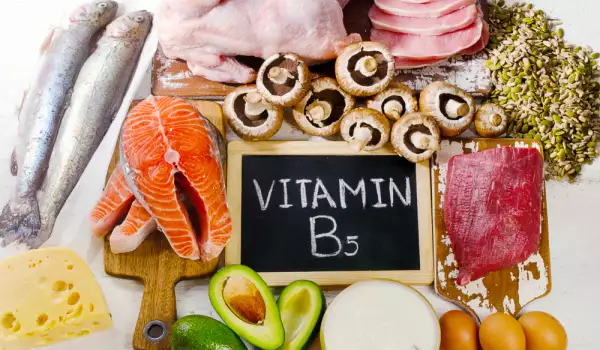 Dagelijkse inname van vitamine B5