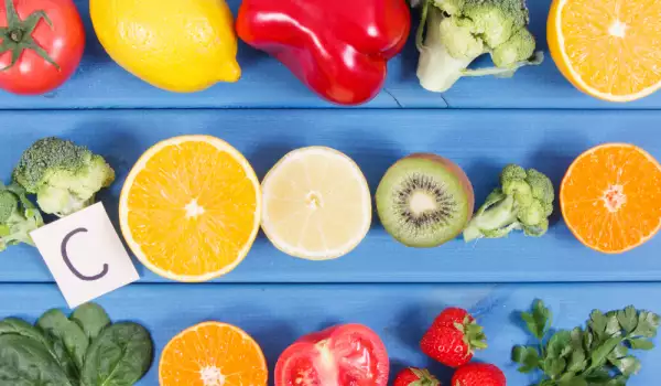 Voeding met vitamine c