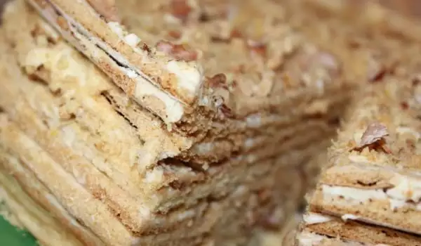 Medovik taart (de originele)