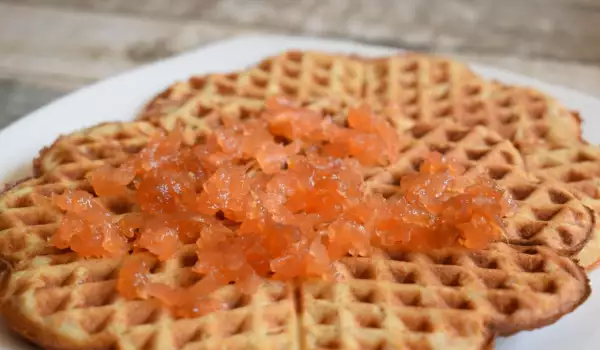 Wafels met volkorenmeel