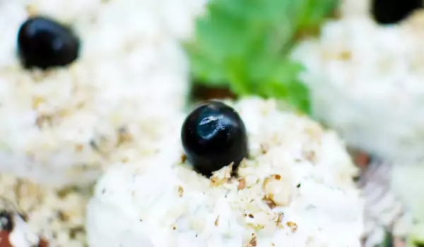 Yoghurtsalade met kwark kaas