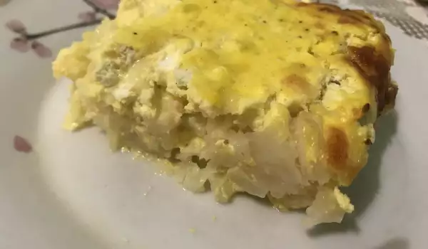 Ovengebakken bloemkool met kaas en eieren