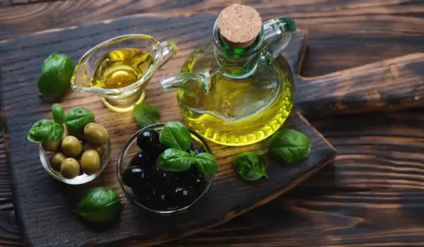 Verschillende soorten olijfolie