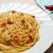 Pasta met knoflook en olijfolie