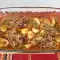 Lamsvlees met sperziebonen en aardappelen