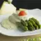 Asperges met Parmezaanse kaas en gele kaas