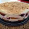 Supersnelle kersen koekjes cake
