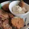 Bonenburgers met knoflook