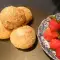 Italiaanse gevulde donuts (bombolini al forno)