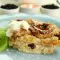 Oud brood cake met appels en noten