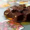 Brownie met walnoten uit de halogeenoven