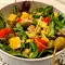 Salade met linzen en kappertjes