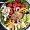 Gemengde salade met kip