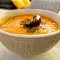 Dahl tadka met rode linzen