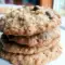 Taaie haverkoekjes met chocolade