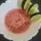 Zomerse tomatensoep met watermeloen