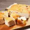 Italiaanse focaccia van kikkererwtenmeel