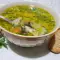 Shiitake soep met wortelen