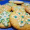 Peperkoekjes met sneeuwvlokken voor de kerst
