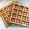 Wafels met amandel- en kokosmeel