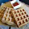 Wafels met lijnzaadmeel