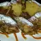 Sponscake met fanta en gekonfijte sinaasappelschil