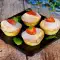 Keto kokos en aardbeien taartjes