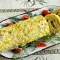 Courgette en bacon keto rol