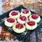 Keto snoepjes met frambozenjam