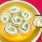 Koreaanse gimbap van eieren met magere mayonaise