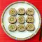 Gimbap gevuld met quinoa, sojasaus en eirol