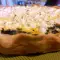Spelt quiche met zuring en geitenkaas