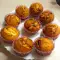 Muffins met pure chocolade en rozijnen