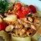 Pappardelle met mosselen en cherrytomaten