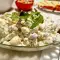 Bloemkool salade met yoghurt en augurk