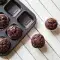 Chocolade muffins met zoete aardappelen