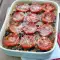 Moussaka met aubergine en tomaten