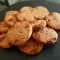 Honingkoekjes van speltmeel met chocolade