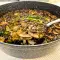 Ovengebakken rijst met zuring en wilde champignons