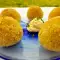 Arancini gevuld met vlees
